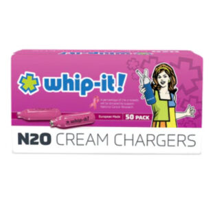 WHIP IT PINK CHARGERS 50/PACK