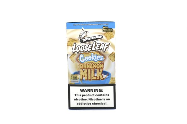 LOOSELEAF COOKIES CINNAMON MILK 2-PACK WRAPS 20/PK $2.99