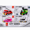 AK BUILDING BLOCK CITY SERIES DISPLAY 16/PC